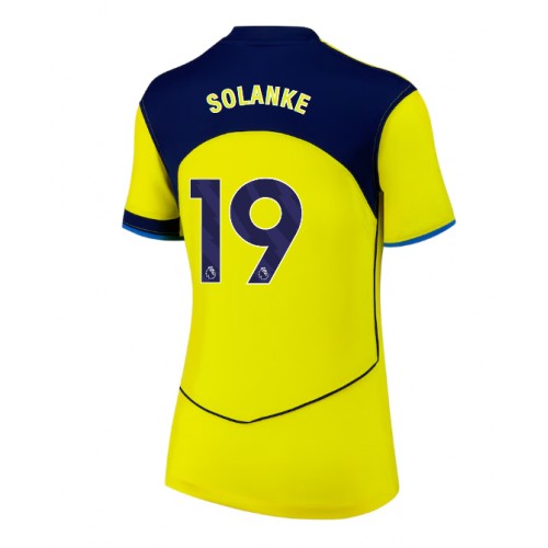 Stroje piłkarskie Tottenham Hotspur Dominic Solanke #19 Koszulka Trzeciej dla damskie 2025-26 Krótki Rękaw
